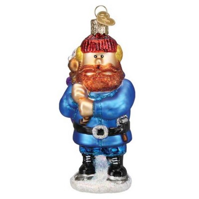 Old World Christmas 4.0 Inch Yukon Cornelius Ornament Red Nose Classic Tv Tree Ornaments