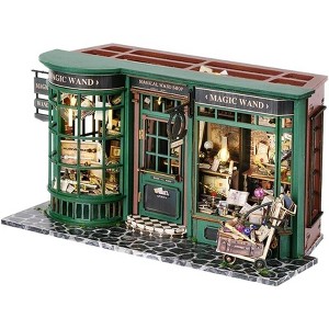 ドールハウス　ハンドメイド1/12 NO.84 Wizardi Miniature Wizardi Roombox Kit - Magical Wand Shop