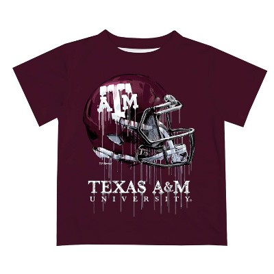 Boy's 's Texas A&M Aggies Original Dripping Football Shirt - Vive La Fete