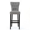2pcs Fabric and Wooden Counter Heighe Barstools for living room-Christopher Knight Home - 4 of 4