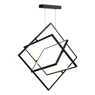 Artcraft Lighting Graymar 1 - Light Chandelier in  Black