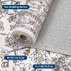 Washable Area Rug , Vintage Retro Carpet with Non-Slip Backing, Floral Pattern Floor Rugs for Entryway, Kitchen, Bathroom,Bedroom - 3 of 4