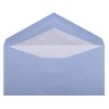 G. Lalo "Verg de France" 25 envelopes matching 127/ - 4 1/4 x 8 1/2 - Blue - 2 of 3