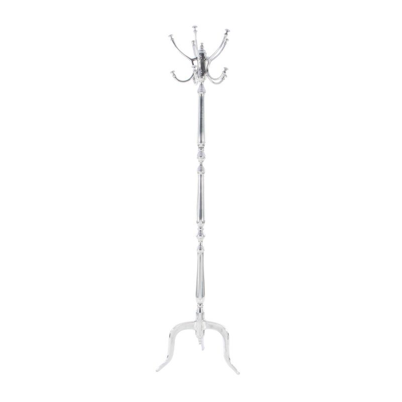 Traditional Iron Coat Rack Silver - Olivia &#38; May, 5 of 7