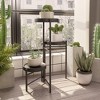 Indoor Metal Tiered Plant Stands, Folding Flower Display Holders Rack Shelf for Corner, Porch, Garden, Balcony, Living Room - 4 of 4