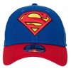 Mens Superman Symbol Blue & Red 39Thirty Fitted Hat - 2 of 4