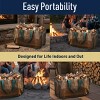 Kings County Tools Waxed Canvas Firewood Carrier - 4 of 4