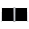 vidaXL Retractable Side Awning Black 47.2 in.x236.2 in. - 4 of 4