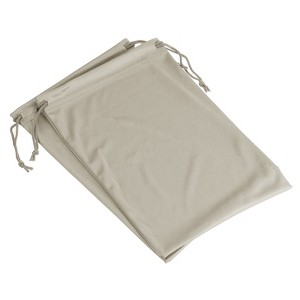 Unique Bargains Microfiber Soft Drawstring Ski Goggle Bags 7.1" x 10.6" 2 Pcs - 1 of 4