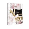 Oliver Gal 15" x 10" Glamorous Stacked Shoes Fashion and Glam Unframed Canvas Wall Art in Pink: Digital Print, Luxury Decor - 4 of 4