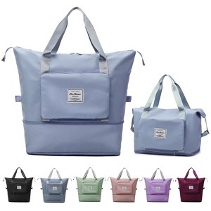 Generic Large Capacity Folding Travel Bag, Lightweight Waterproof Luggage Bag - 1 of 4