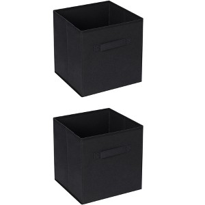 REGALWOVEN Collapsible Fabric Storage Bin with Handle for Organizing Clothes Books 2 Pcs - 1 of 4