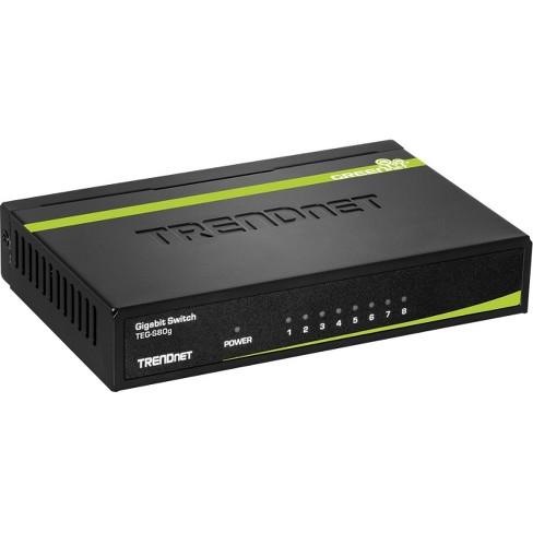 TRENDnet 8-Port Gigabit Unmanaged GREENnet Switch TEGS80G - image 1 of 2