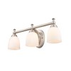 Millennium Lighting 3 - Light Vanity in  Satin Nickel - 4 of 4