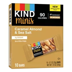 KIND Minis Caramel Almond Sea Salt - 7oz/10ct