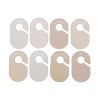 3 Sprouts Baby Closet Dividers (newborn to 24 months) - Neutral Solid - 3 of 4