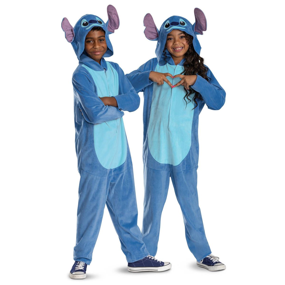 Disney Lilo & Stitch Kids' Stitch Classic Unisex Costume Jumpsuit