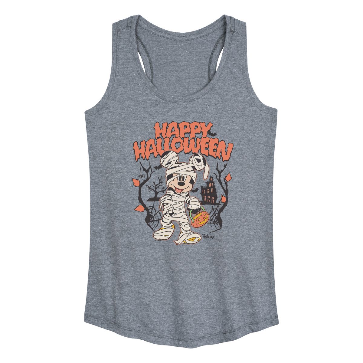 Women's - Disney - Mickey Halloween Graphic Racerback Tank