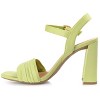 Journee Collection Womens Skiler Tru Comfort Foam Open Square Toe Block Heel Sandals Green 12 - 2 of 4