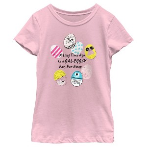 Girl's Star Wars Easter In a Gal-eggsy Far, Far Away T-Shirt - 1 of 4