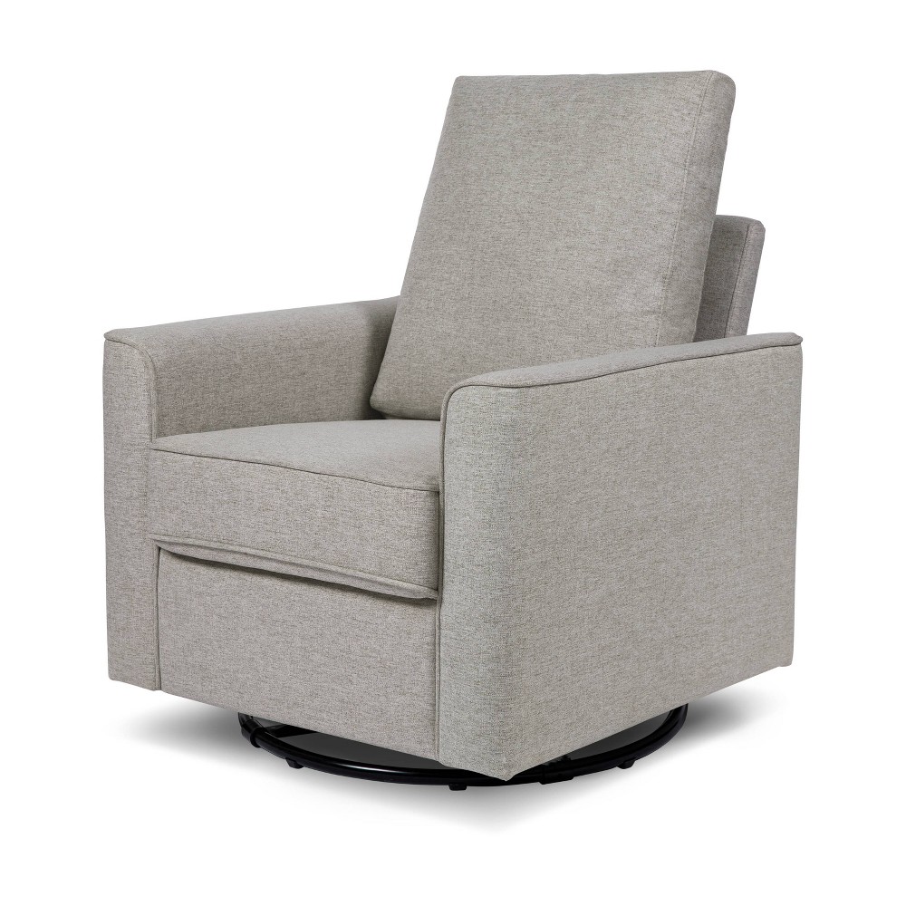 Million Dollar Baby Classic Alden Swivel Glider - Performance Gray Eco-Weave