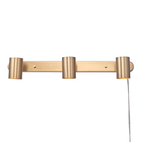 Wall track lighting on sale plug in