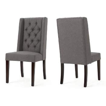 Set of 2 Blythe Tufted Dining Chairs - Christopher Knight Home