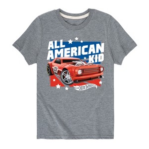 Boys' - Hot Wheels - All American Kid Short Sleeve Graphic T-Shirt - 1 of 4