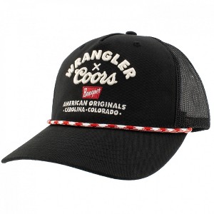 Adult Coors X Wrangler American Originals Black Trucker Hat - 1 of 4