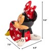 Disney Minnie Mouse Piggy Bank for Girls  Kids Ceramic Piggy Bank with Rubber Stopper - 2 of 4