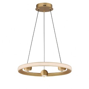 ET2 Lighting Nodes 1 - Light Pendant in  Gold - 1 of 4
