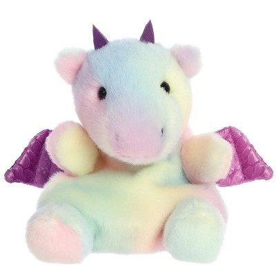 Aurora Mini Aster Dragon Palm Pals Adorable Stuffed Animal Rainbow 4 ...