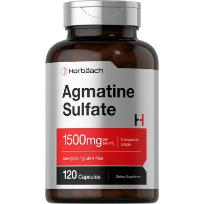 Horbaach Agmatine Sulfate Capsules 1500mg | 120 Pills