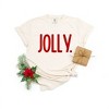 Simply Sage Market Women's Jolly Bold Puff Print Short Sleeve Garment Dyed Tee - 3 of 4