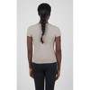 Yogalicious Womens 2 Pack Crew Neck Logan Fitted Short Sleeve Top - 3 of 4