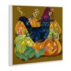 Stupell Industries Cat with Jack-o-Lanterns Wall Plaque Art - 2 of 4