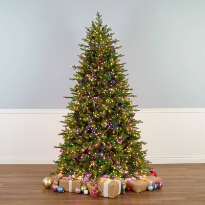 7.5-Foot Green Pre-lit Princeton Fraser Fir Artificial Christmas Tree with LED Lights
