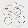 Mixed Cubed Beaded Bracelet Set 9pc - Universal Thread™ - 3 of 4