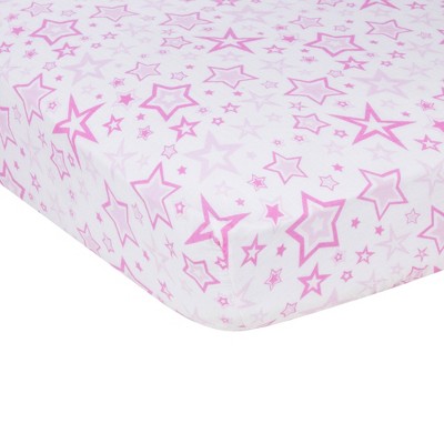 magenta crib sheet