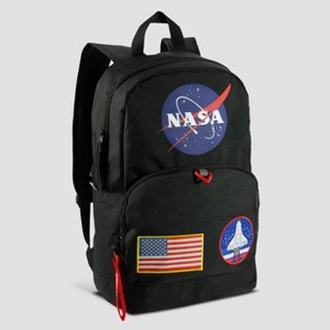 NASA 22.9L Kids' Backpack - Black - 1 of 4