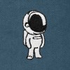Dalix Astronaut Embroidery Relaxed Hoodie Soft Fleece Sweatshirt Fit Lounge Mens - 2 of 4