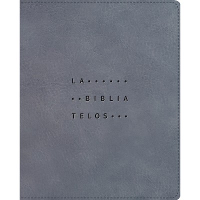 Nvi, La Biblia Telos Para Jóvenes, Revisión 2022, Leathersoft, Gris, Interior a DOS Colores, Comfort Print - by  Nueva Versión Internacional