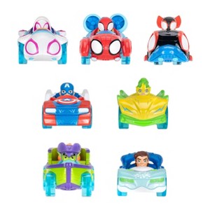 Spidey and His Amazing Friends Diecast Amazing Metal Water Webs Toy Vehicle - 7pk - 1 of 4