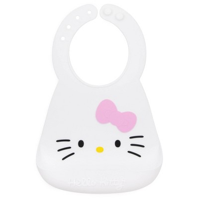 Hello Kitty Silicone Molded Bib