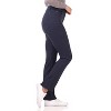 Rekucci Women’s 5 Pocket Straight Leg Pants with Stretch Waistband – Slim Fit Business Casual Trousers - 3 of 4