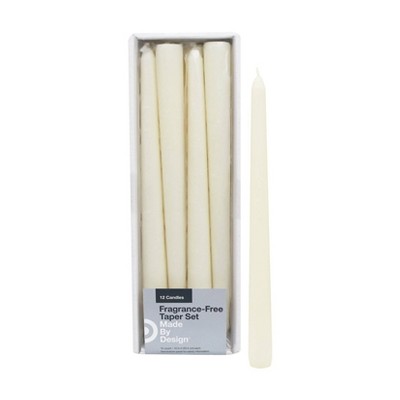 10 Inch Warm Beige Taper Candles - Warm Beige Tapers