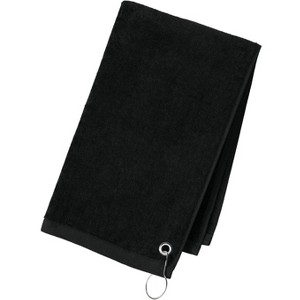 Mafoose Cotton Golf Towel with Grommet & Hook – 16" x 26" Terry Velour - 1 of 4