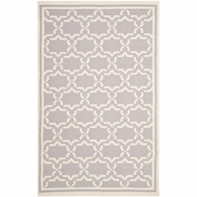 Dhurries DHU545 Hand Woven Flat Weave Indoor Rugs - Safavieh