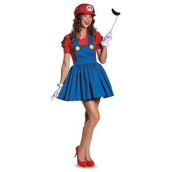 Super Mario Bros Mario Women's Costume Dress