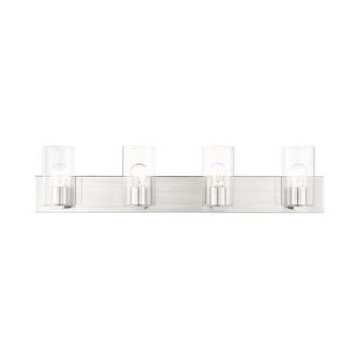 Livex Lighting Zurich 4 - Light Vanity in  Brushed Nickel